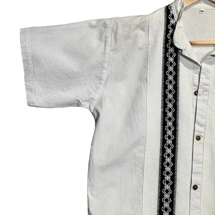 Vintage Short Sleeve Guayabera Unlabeled