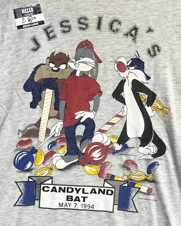 Jessica’s candy land loony toons vintage 1994 Tee