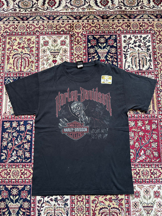 HARLEY-DAVIDSON RIDE ALL NIGHT SLEEP ALL DAY TEE
