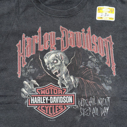 HARLEY-DAVIDSON RIDE ALL NIGHT SLEEP ALL DAY TEE