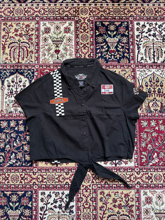 HARLEY-DAVIDSON WOMEN'S BUTTON-UP SHIRT