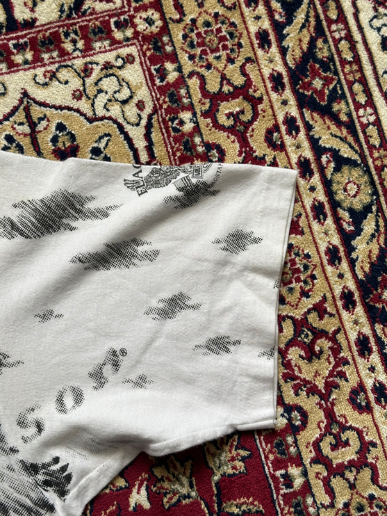 1991 RARE AOP HARLEY-DAVIDSON FLAGSTAFF TEE