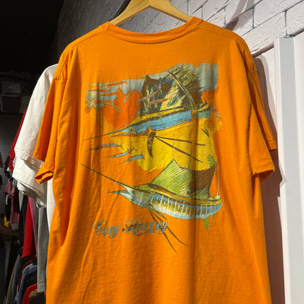 Guy Harvey Swordfish Tee Orange