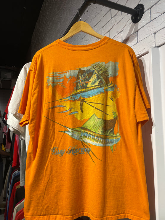 Guy Harvey Swordfish Tee Orange