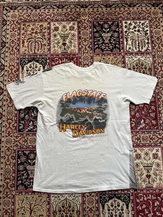1991 RARE AOP HARLEY-DAVIDSON FLAGSTAFF TEE
