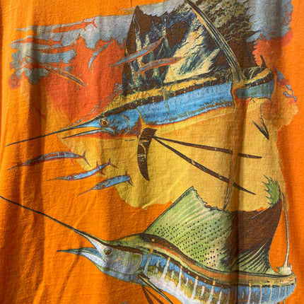 Guy Harvey Swordfish Tee Orange