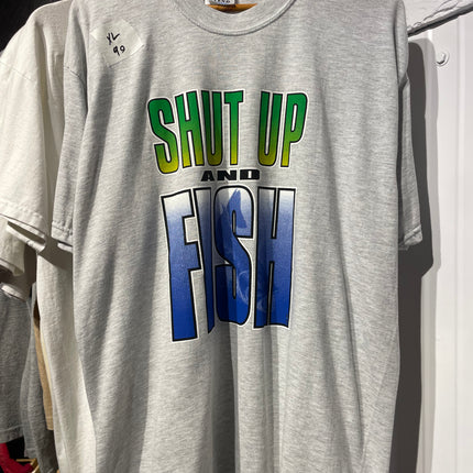 Shut Up and Fish Tee