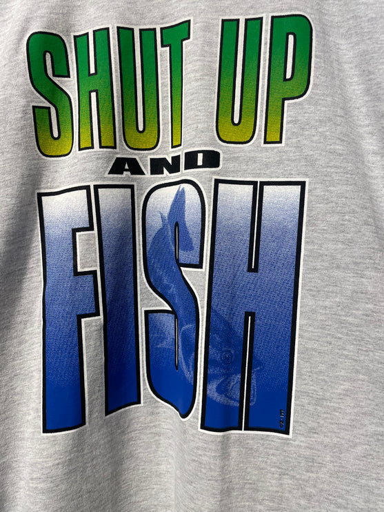 Shut Up and Fish Tee