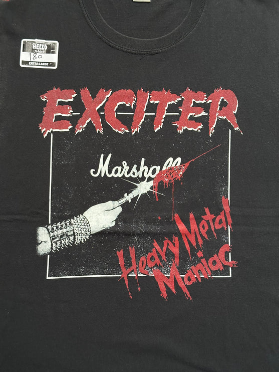 EXCITER MARSHALL HEAVY METAL MANIAC TEE