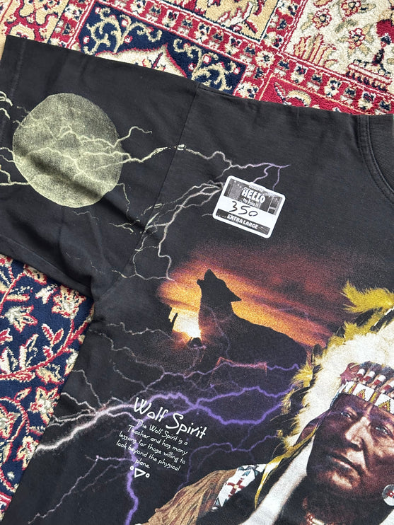 Very rare Churinga wolf spirit tee