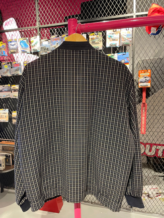 Black Gingham Korean Jacket