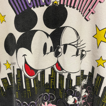 Mickey & Minnie rooftop romance crewneck