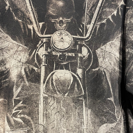 motorcycle grim reaper AOP tee