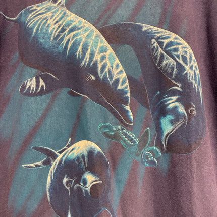 blue dolphins tee