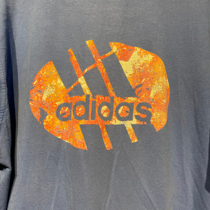 blue Adidas tee