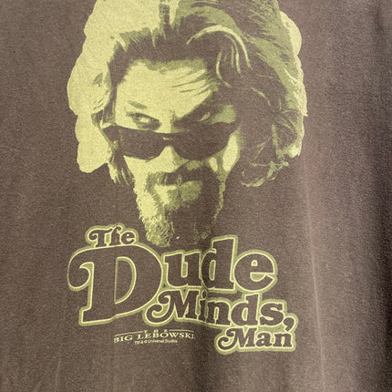 the dude minds, man. tee