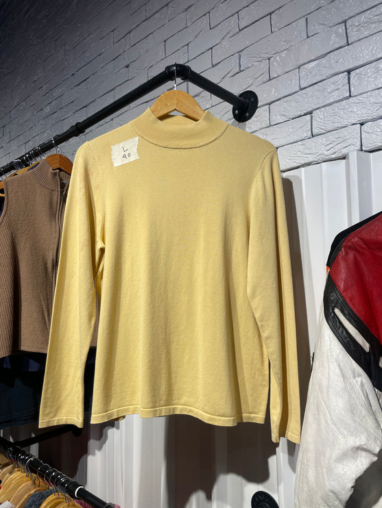 Pendleton yellow turtleneck sweater