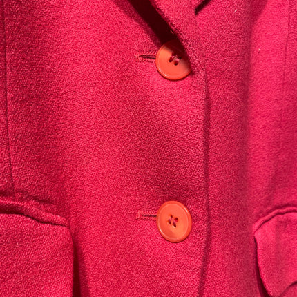 pink Pendleton blazer jacket