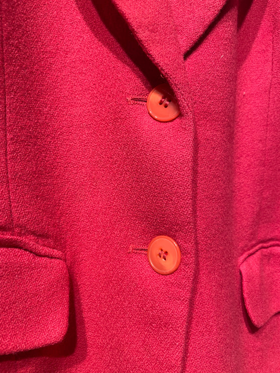 pink Pendleton blazer jacket