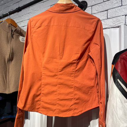 Burberry orange shirt