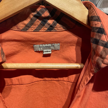 Burberry orange shirt