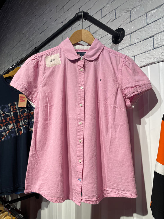 Tommy Hilfiger pink short-sleeve shirt