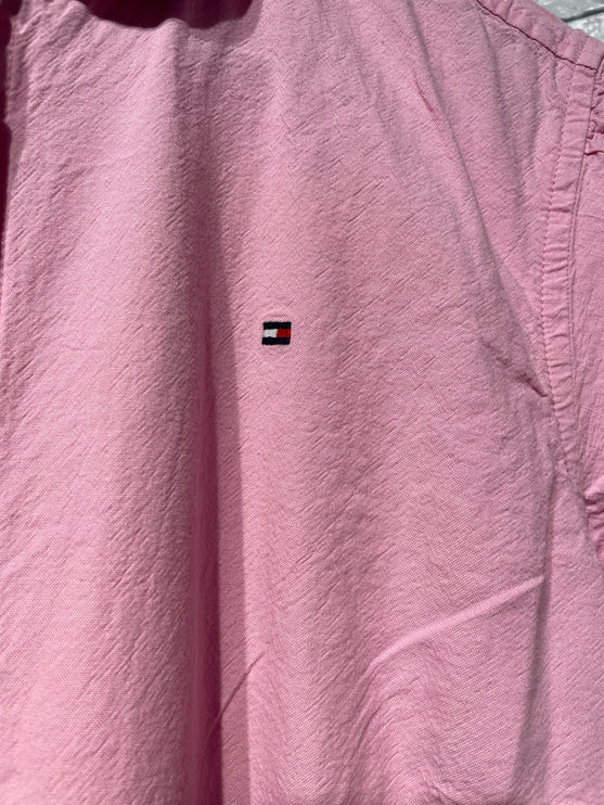 Tommy Hilfiger pink short-sleeve shirt