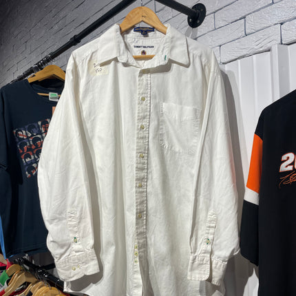 Tommy Hilfiger white button-up shirt