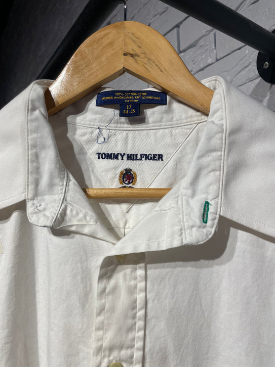 Tommy Hilfiger white button-up shirt