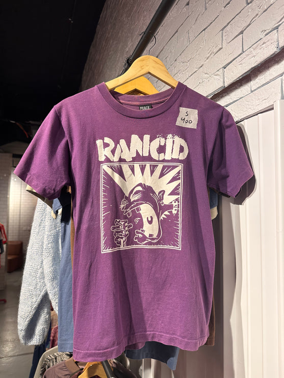 RARE 90s Rancid Band Tee, single stitched