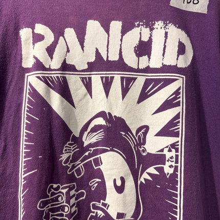 RARE 90s Rancid Band Tee, single stitched