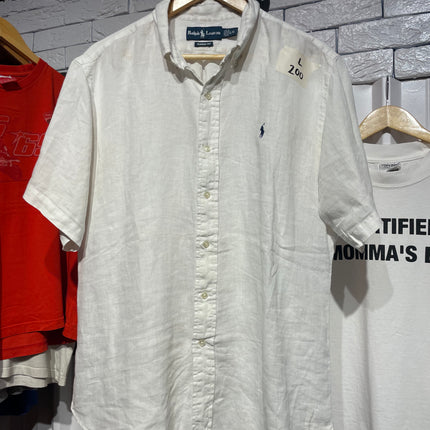 Ralph Lauren short sleeve linen shirt