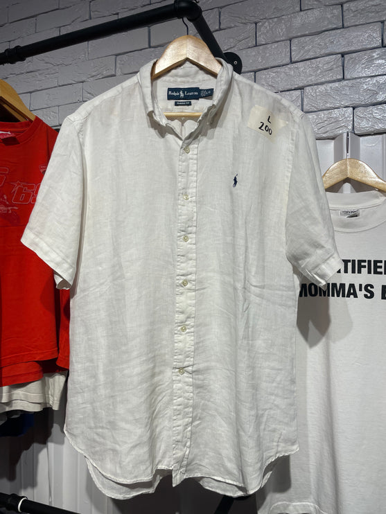 Ralph Lauren short sleeve linen shirt