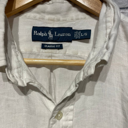 Ralph Lauren short sleeve linen shirt