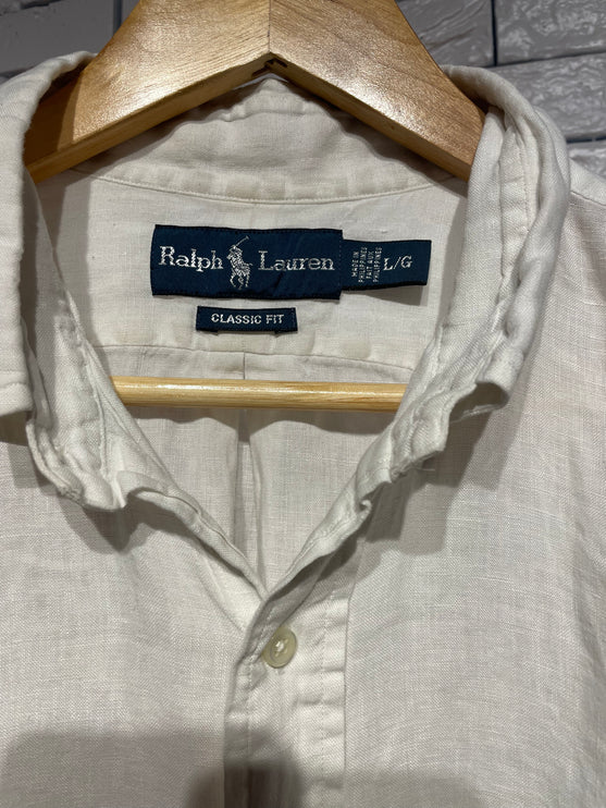 Ralph Lauren short sleeve linen shirt