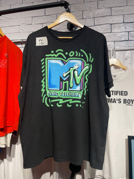 MTV grafitti print tee