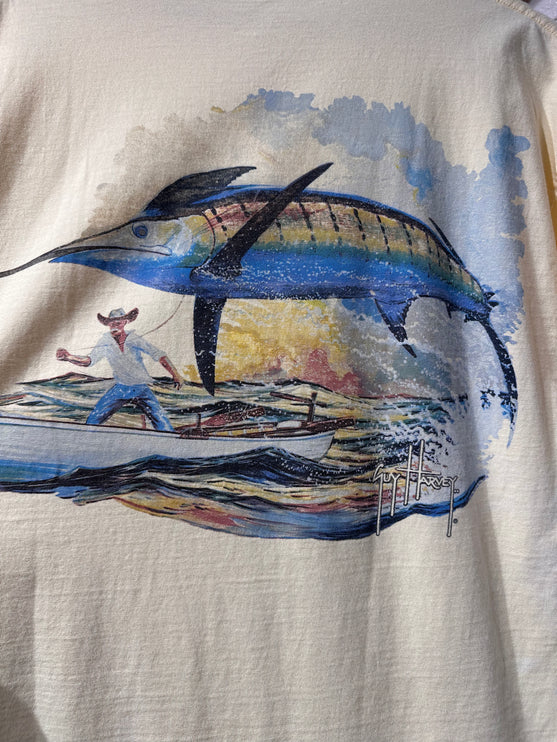 Guy Harvey Pale Yellow Tee