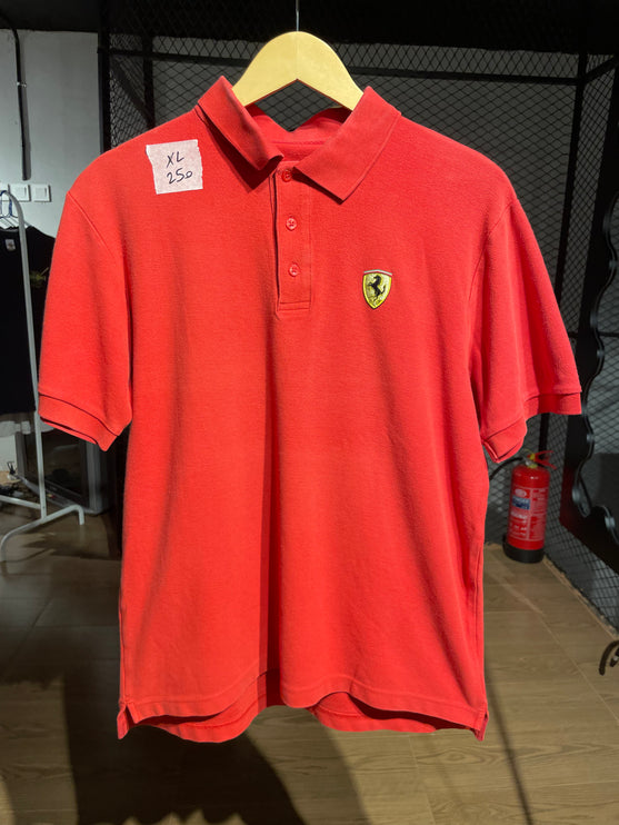 FERRARI LOGO POLO TEE