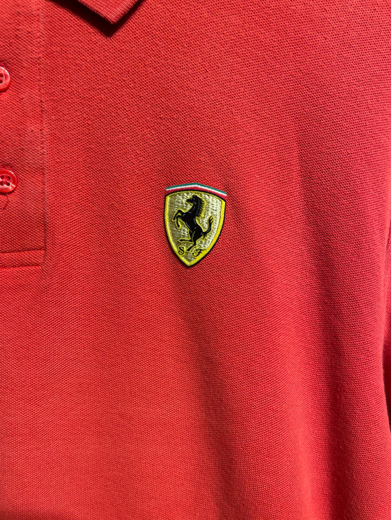 FERRARI LOGO POLO TEE