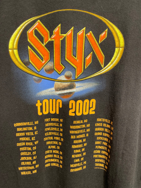 2002 STYX TOUR TEE