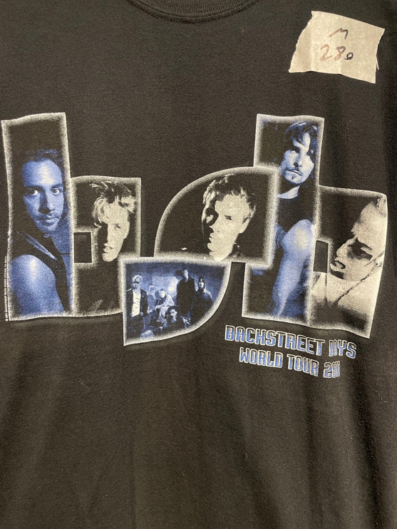 2001 BACKSTREET BOYS WORLD TOUR TEE