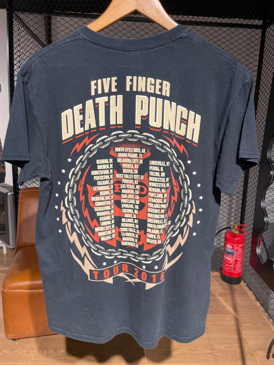 2016 FIVE FINGER DEATH PUNCH TEE