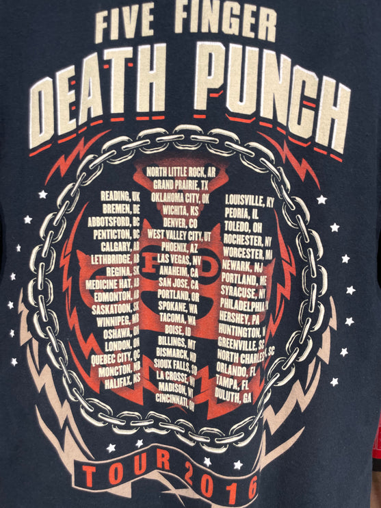 2016 FIVE FINGER DEATH PUNCH TEE