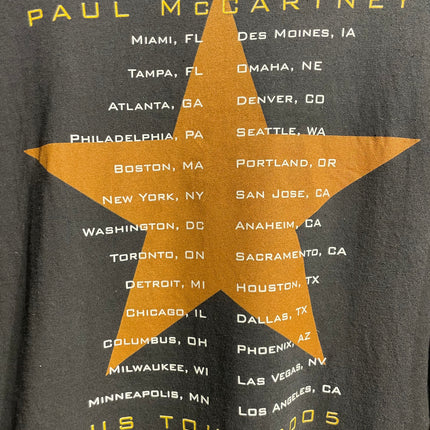 2005 PAUL MCCARTNEY US TOUR TEE