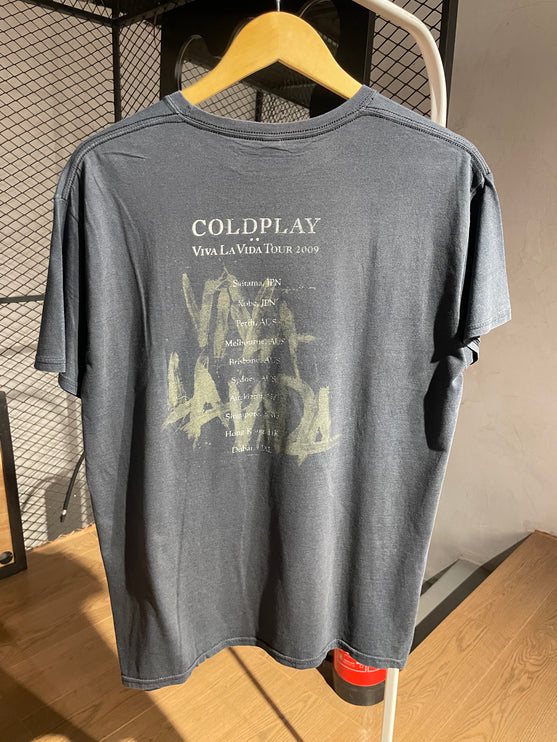 2009 COLDPLAY VIVA LA VIDA TOUR TEE