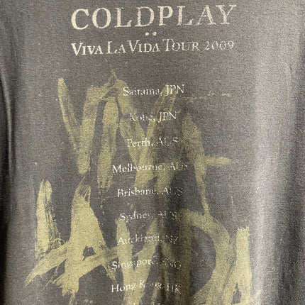 2009 COLDPLAY VIVA LA VIDA TOUR TEE