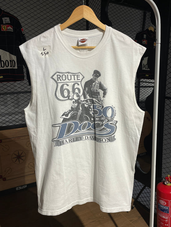 2004 HARLEY-DAVIDSON 50TH ANN DOC'S SLEEVELESS TEE