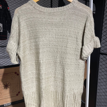 Short Sleeved Knitted Sweater