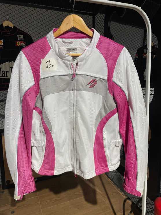 PINK HARLEY-DAVIDSON RIDING GEAR JACKET