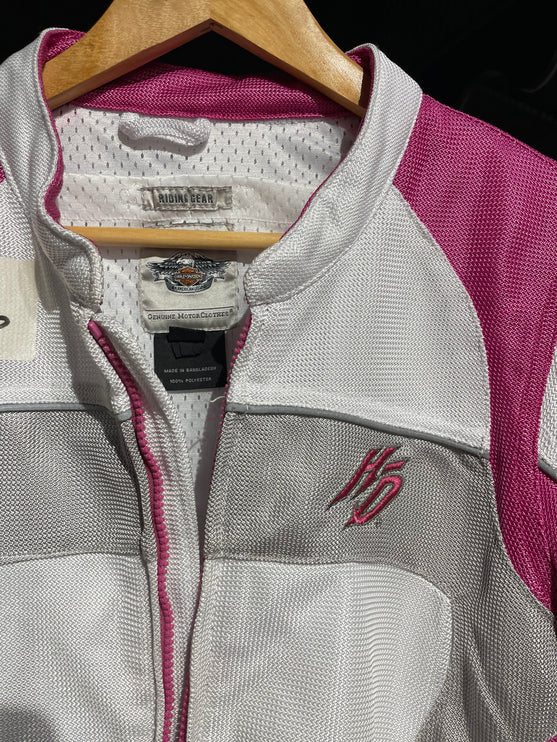 PINK HARLEY-DAVIDSON RIDING GEAR JACKET